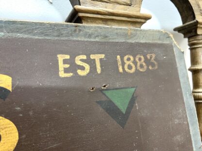 Early 20th Century, Painted Boys School Outfits Sign on Board - Image 5
