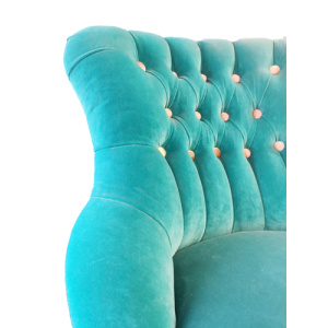 Edwardian Button Back Occasional Chair