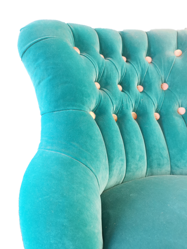 Edwardian Button Back Occasional Chair