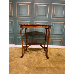 Edwardian Mahogany Two Tier Centre Table
