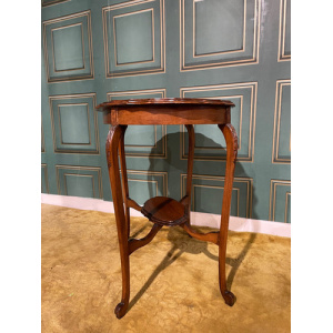 Edwardian Mahogany Two Tier Centre Table