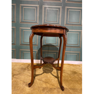 Edwardian Mahogany Two Tier Centre Table