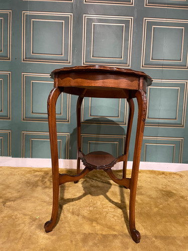 Edwardian Mahogany Two Tier Centre Table
