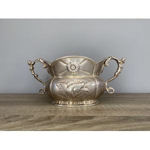 English 17th Century, Charles II Silver Bowl/Porringer
