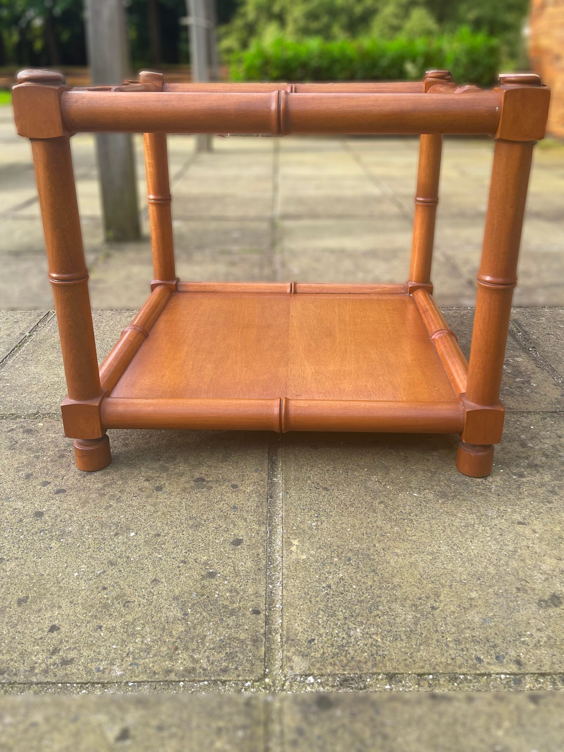Vintage G Plan Bamboo Coffee Table 1970