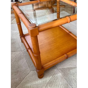 Vintage G Plan Bamboo Coffee Table 1970