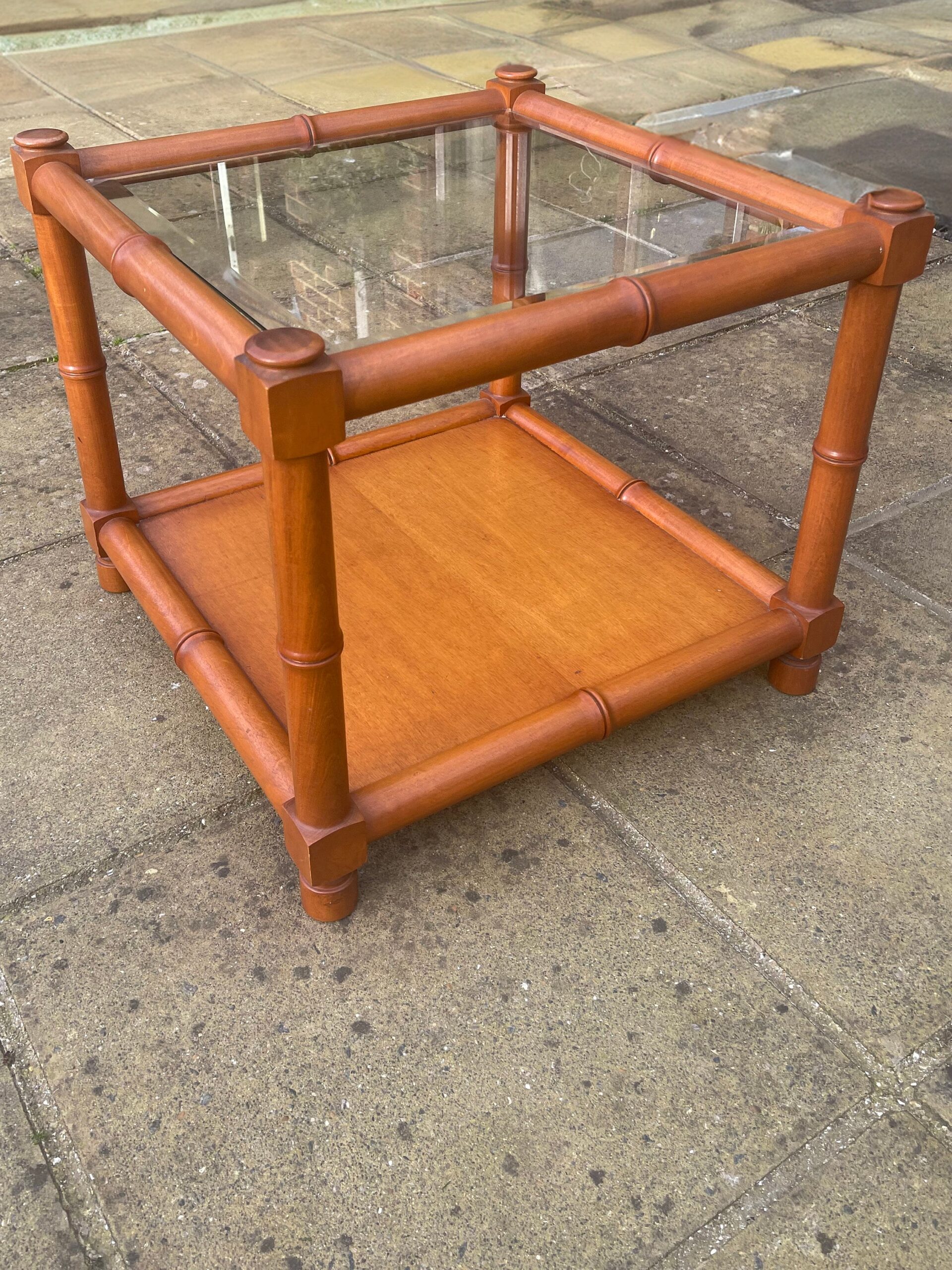 Vintage G Plan Bamboo Coffee Table 1970