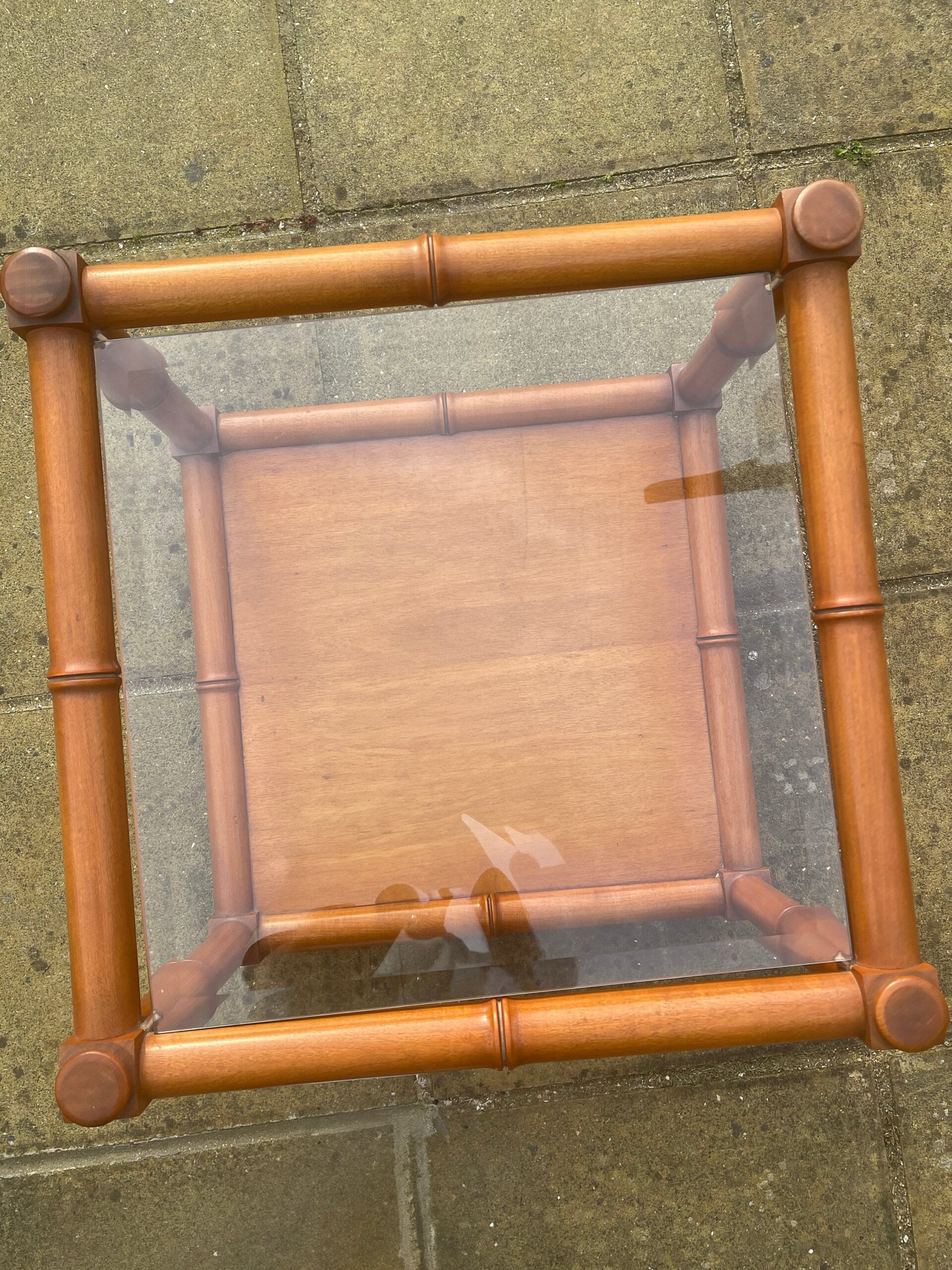 Vintage G Plan Bamboo Coffee Table 1970