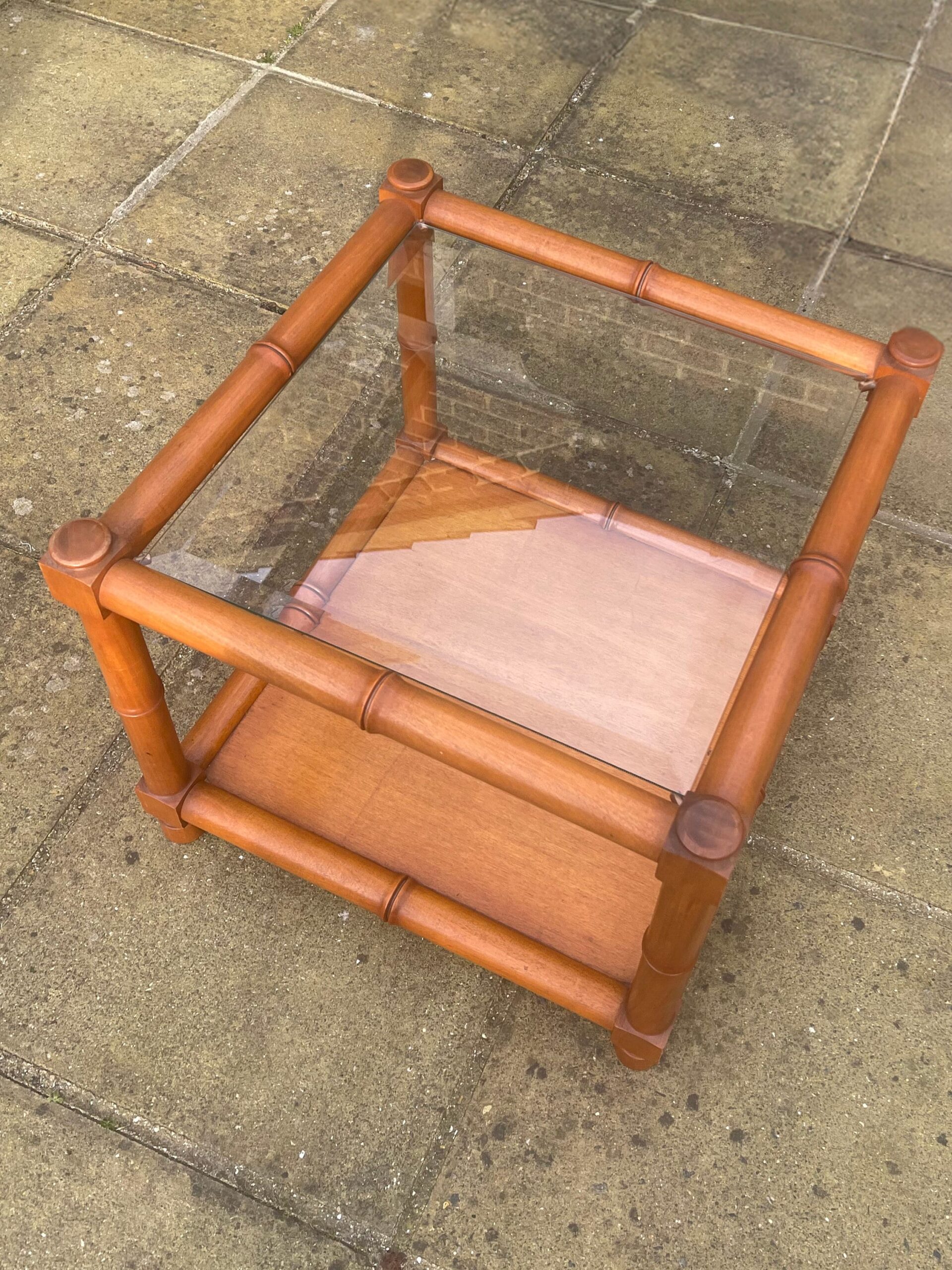 Vintage G Plan Bamboo Coffee Table 1970