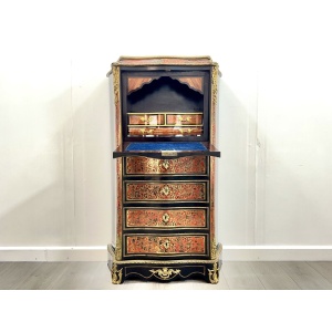 Late 19th Century, Louis XV Style, French Boulle Secretaire