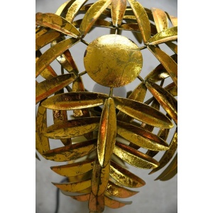 Late 20th Century Palm Tree Table Bedside Side Lamps Lights
