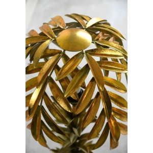 Late 20th Century Palm Tree Table Bedside Side Lamps Lights