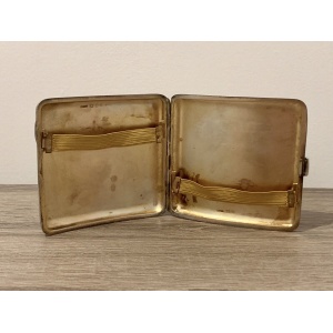 London 1929 - Sampson Mordan Hallmarked Silver Cigarette Case