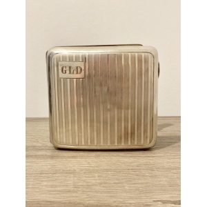 London 1929 - Sampson Mordan Hallmarked Silver Cigarette Case