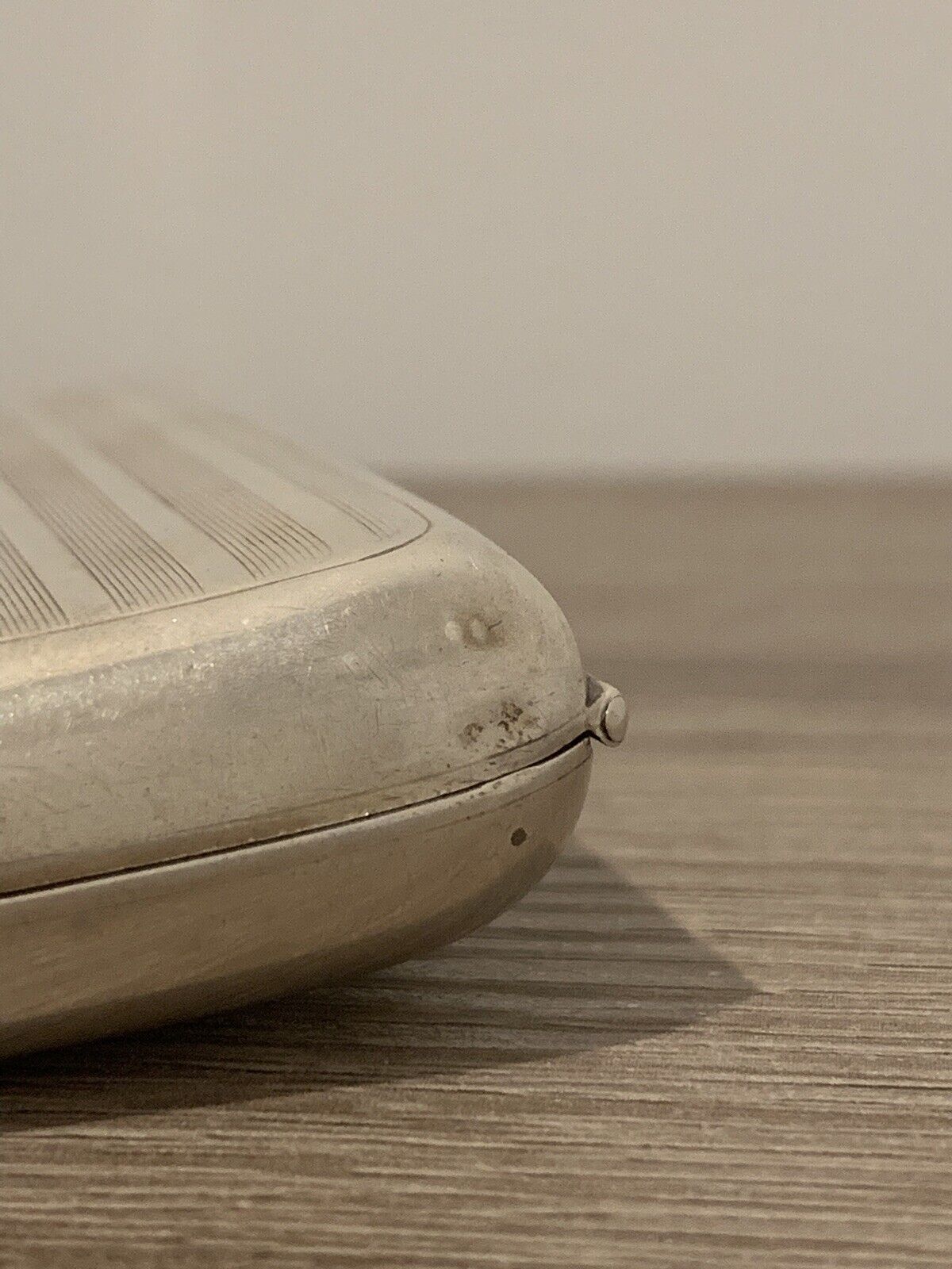 London 1929 - Sampson Mordan Hallmarked Silver Cigarette Case