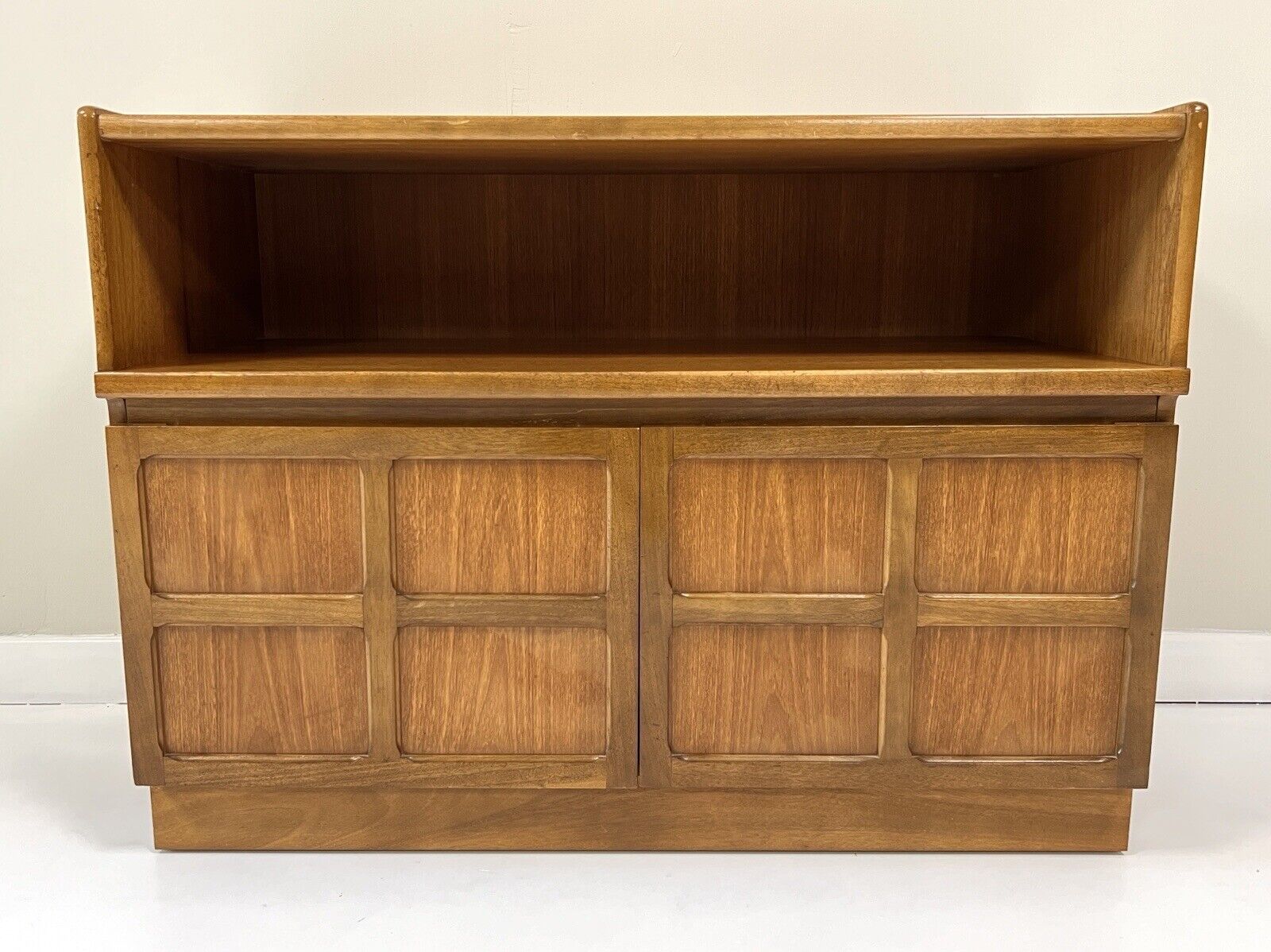 Nathan Squares, Mid Century Teak Compact Sideboard / Cupboard