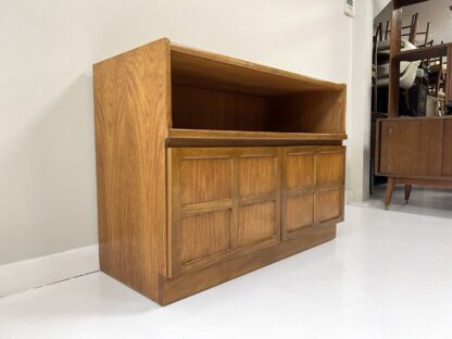 Nathan Squares, Mid Century Teak Compact Sideboard / Cupboard - Image 4