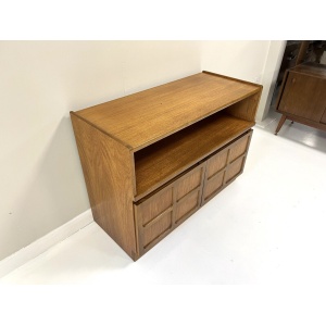 Nathan Squares, Mid Century Teak Compact Sideboard / Cupboard