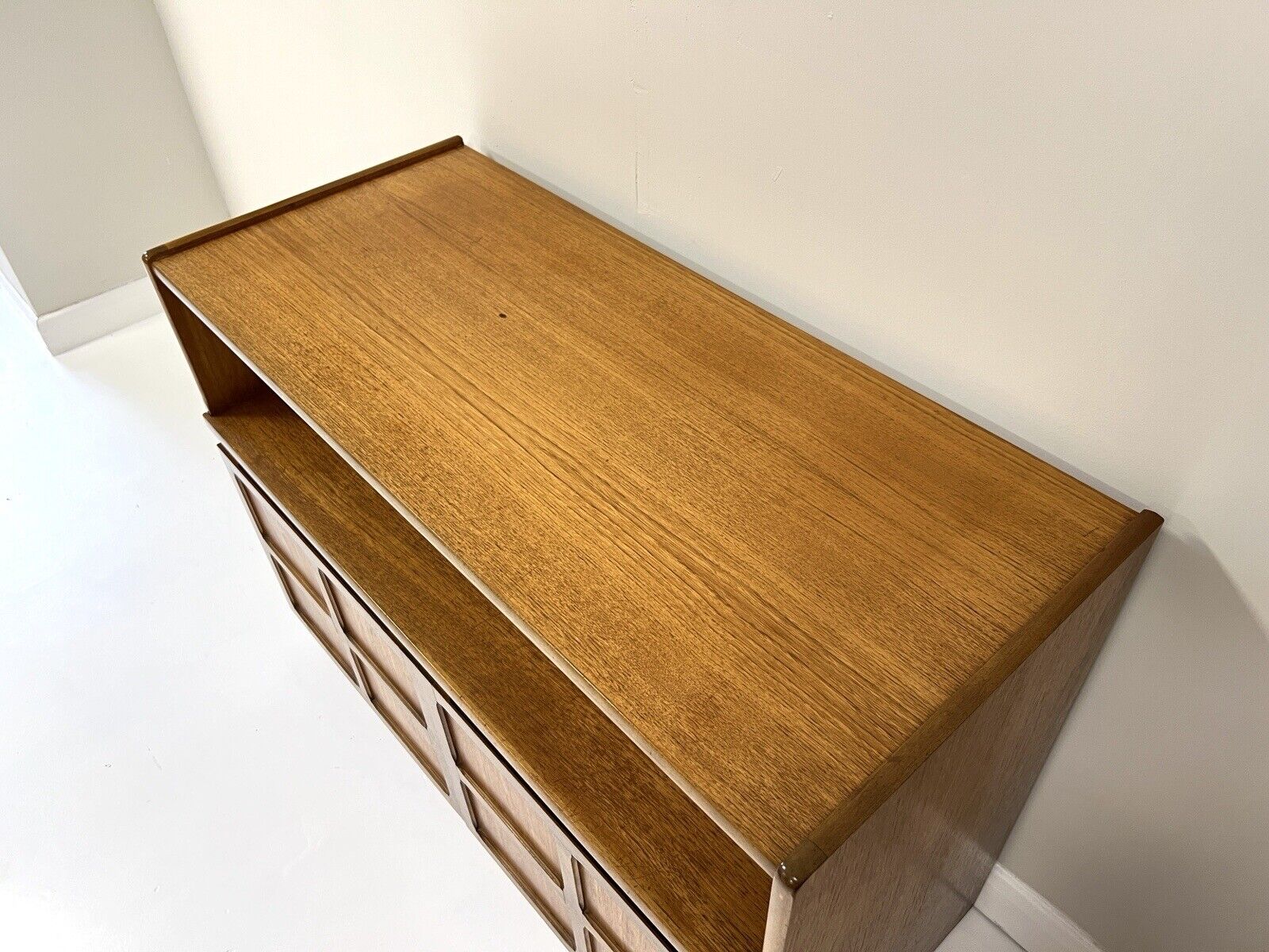 Nathan Squares, Mid Century Teak Compact Sideboard / Cupboard