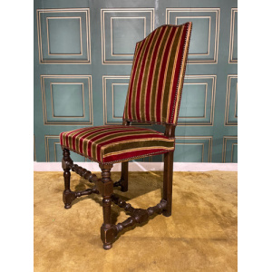 Oak Side Upholstered Side Chair