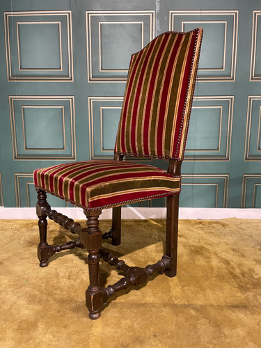 Oak Side Upholstered Side Chair