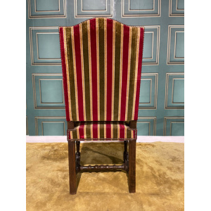 Oak Side Upholstered Side Chair