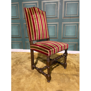 Oak Side Upholstered Side Chair