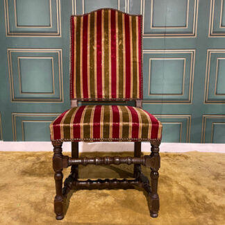 Oak Side Upholstered Side Chair