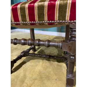 Oak Side Upholstered Side Chair