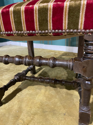 Oak Side Upholstered Side Chair
