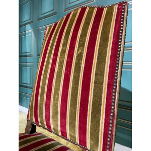 Oak Side Upholstered Side Chair