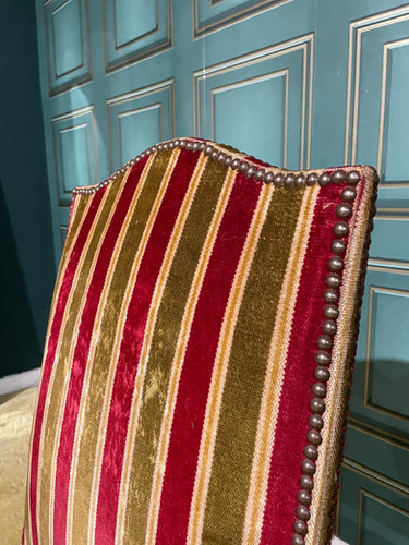 Oak Side Upholstered Side Chair