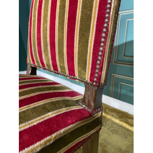 Oak Side Upholstered Side Chair