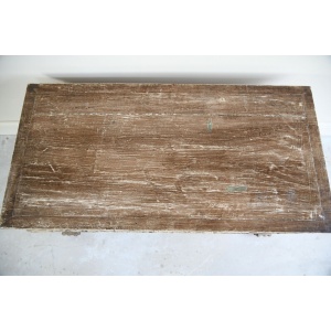 Oriental Jewelled Carved Wooden Coffee Table