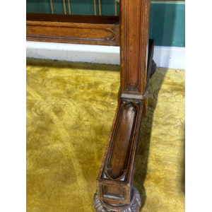 Pugin Style Antique Cheval Mirror