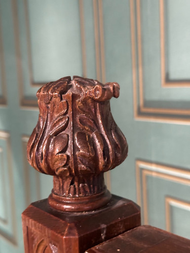 Pugin Style Antique Cheval Mirror