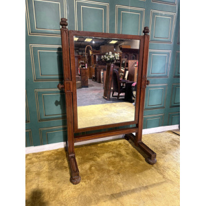 Pugin Style Antique Cheval Mirror