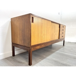Remploy, Mid Century Afromosia & Ash Sideboard