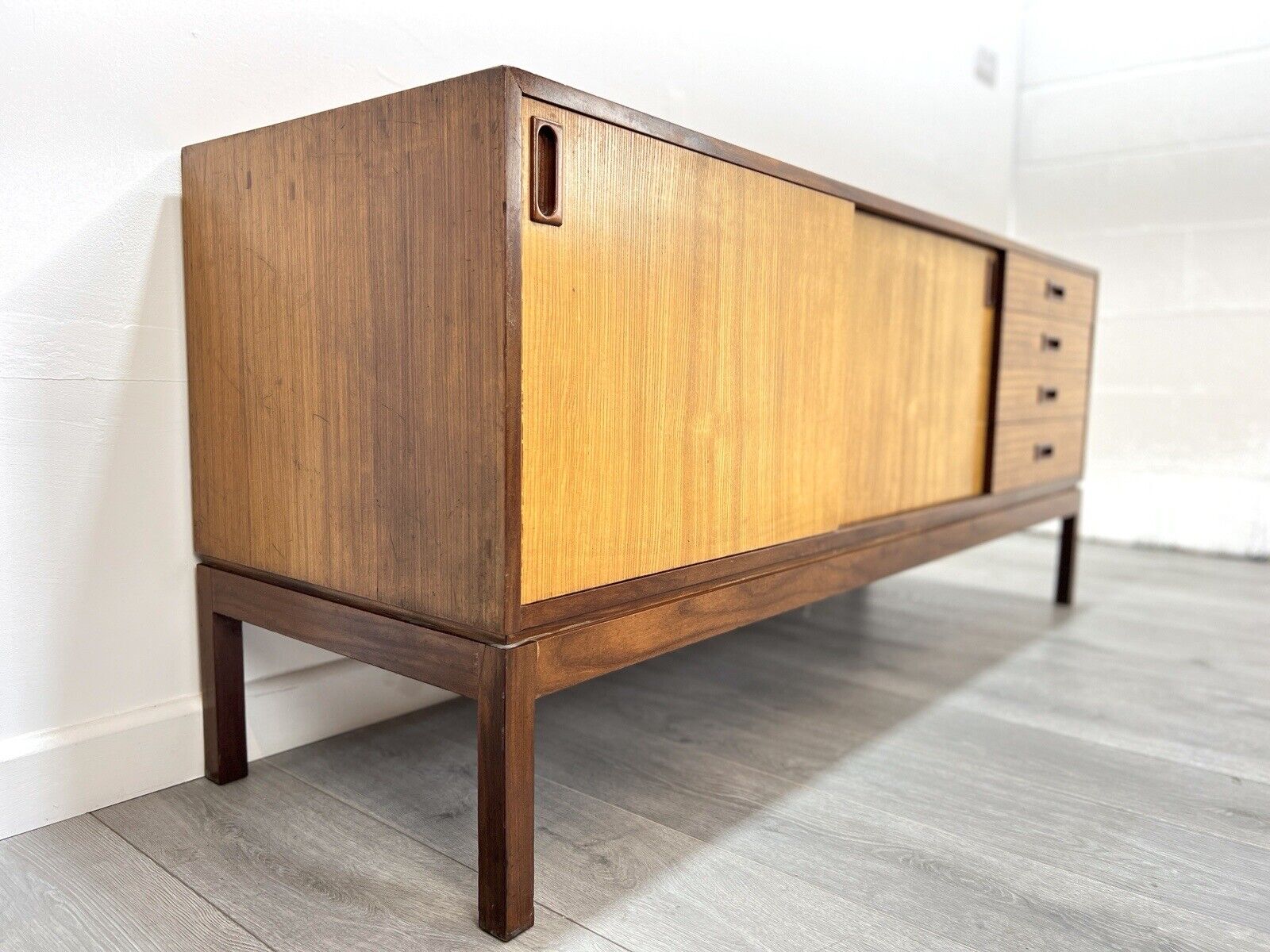 Remploy, Mid Century Afromosia & Ash Sideboard