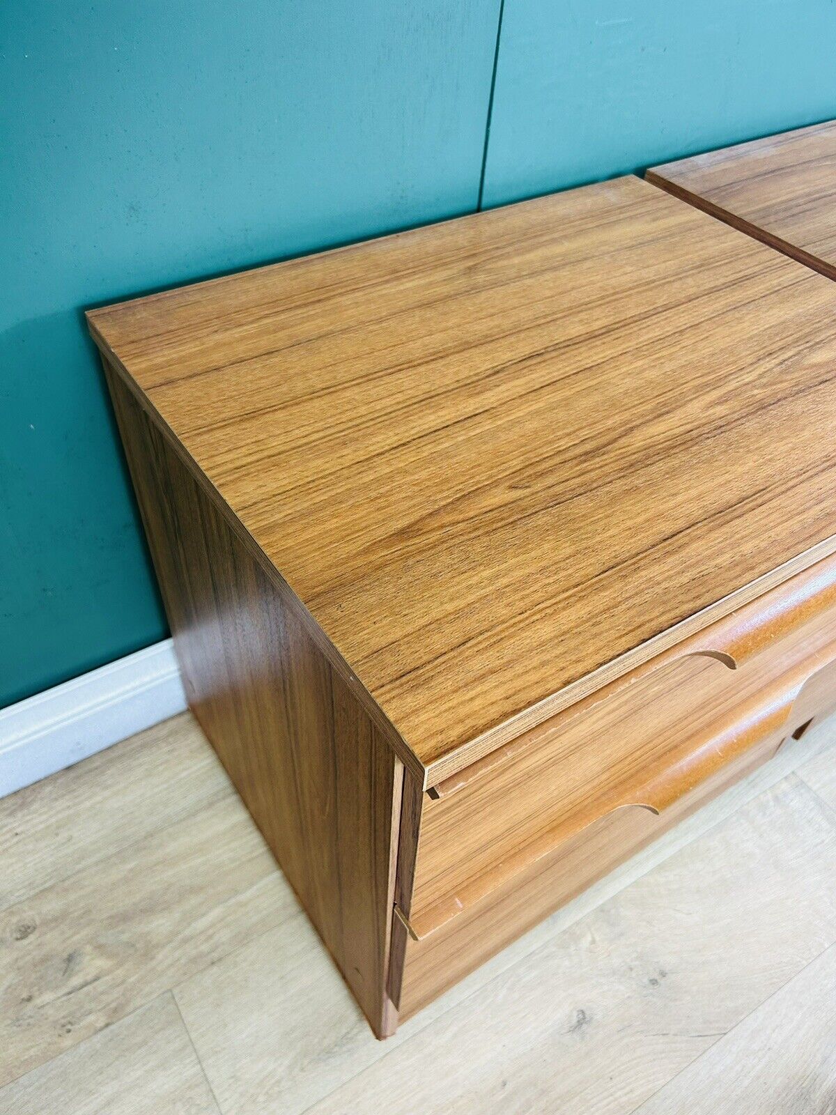 Mid Century Pair Of Two Bedside Cabinets By Austinsuite