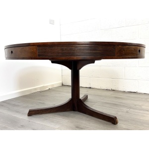 Robert Heritage for Archie Shine, Mid Century Rosewood Drum Dining Table