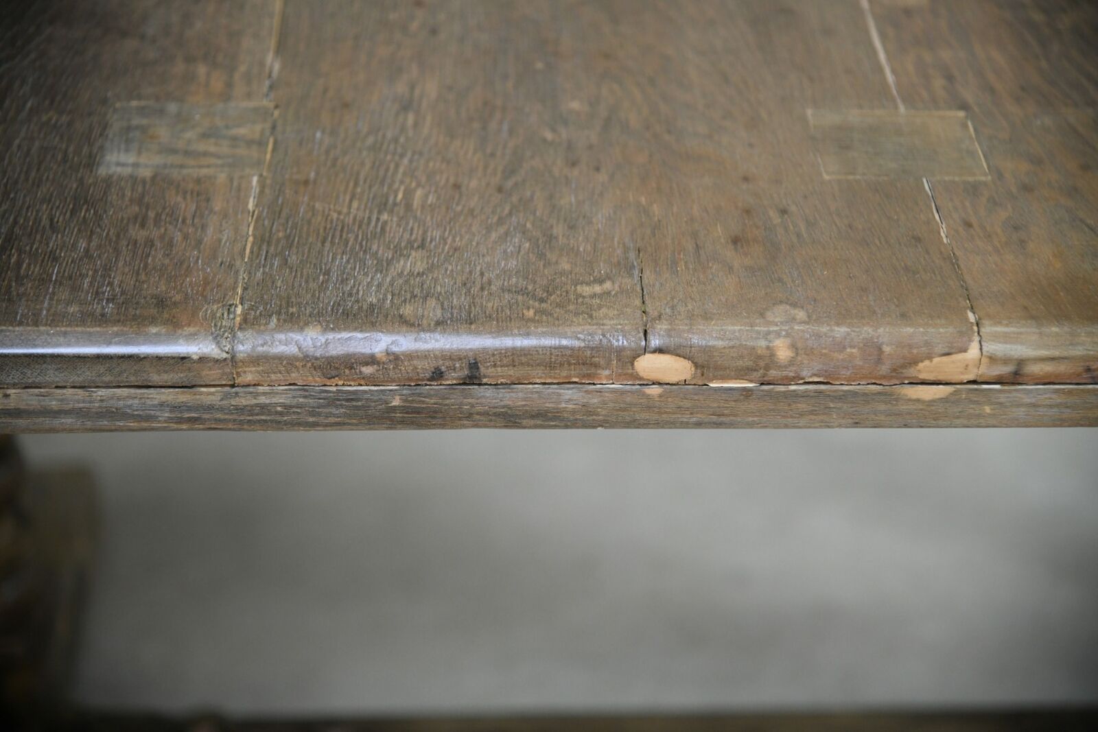 Rustic Oak Rectangular Refectory Dining Table