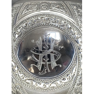 Stunning 4 Piece Silver Tea Set By George & Michael Crichton, Edinburgh 1876/77