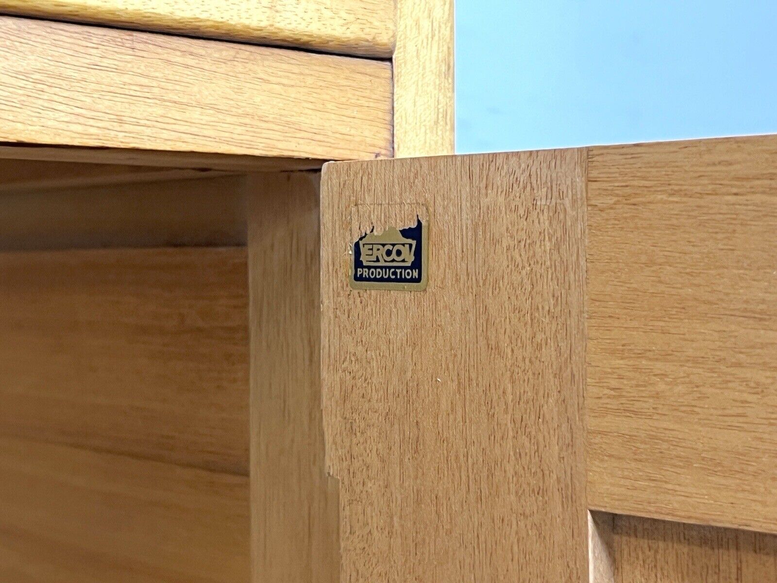 Ercol Vintage Blonde Elm Sideboard