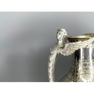 Stunning 4 Piece Silver Tea Set By George & Michael Crichton, Edinburgh 1876/77