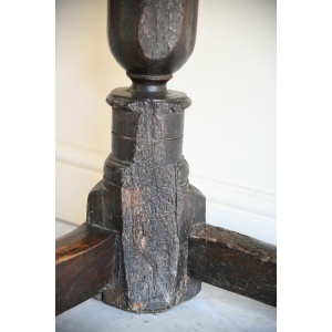Rustic Antique 18th Century Oak Refectory Dining Table