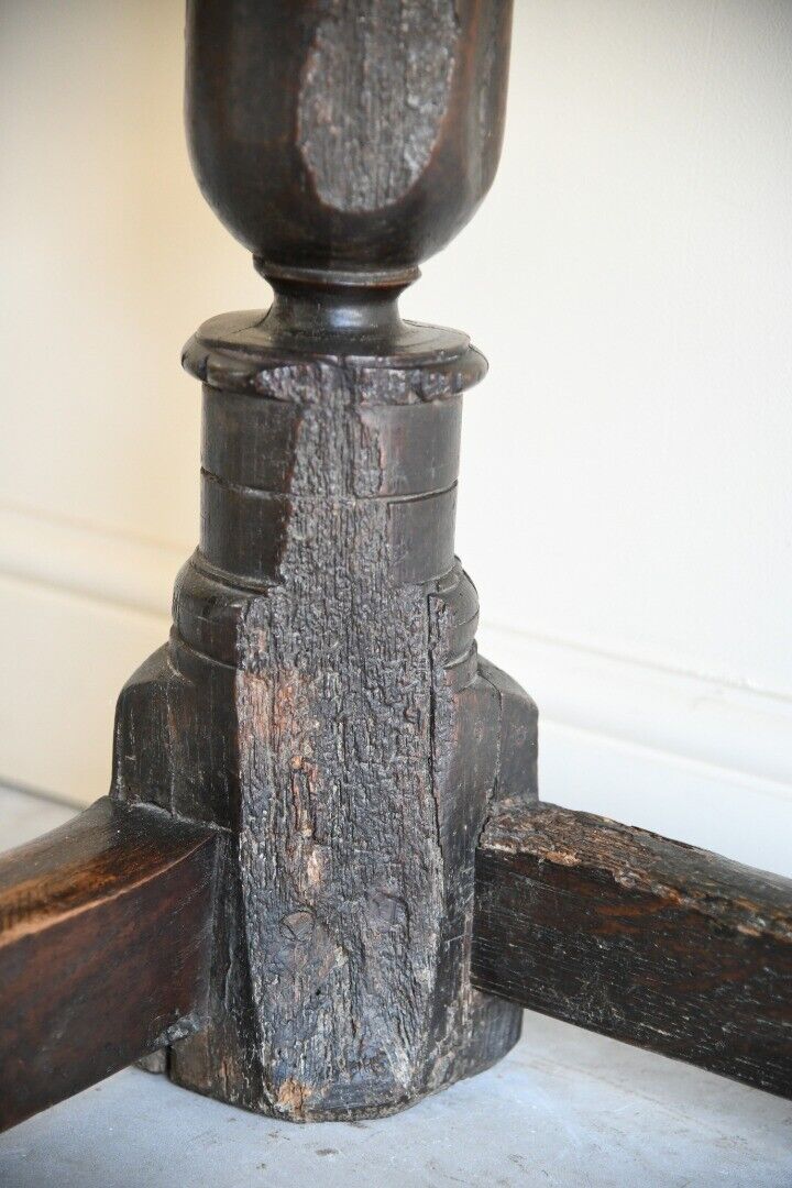 Rustic Antique 18th Century Oak Refectory Dining Table