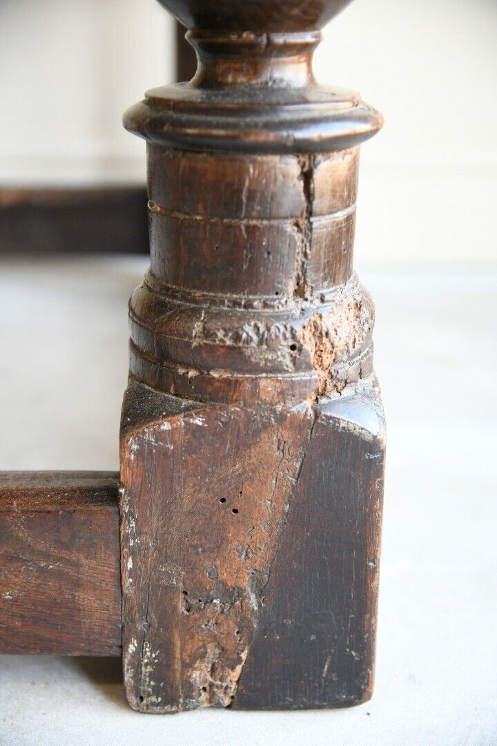 Rustic Antique 18th Century Oak Refectory Dining Table