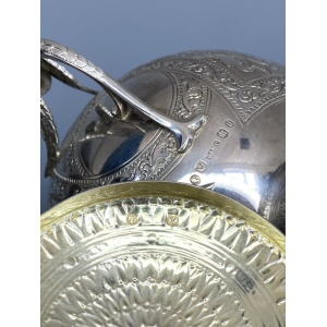 Stunning 4 Piece Silver Tea Set By George & Michael Crichton, Edinburgh 1876/77