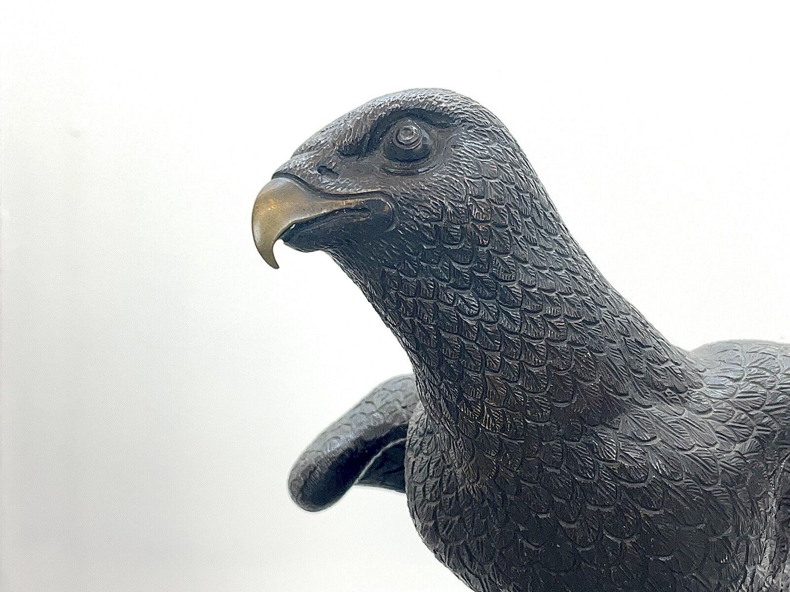 Bronze Falcon, Perched Upon a Falconers Glove - In The Manner of Gallo